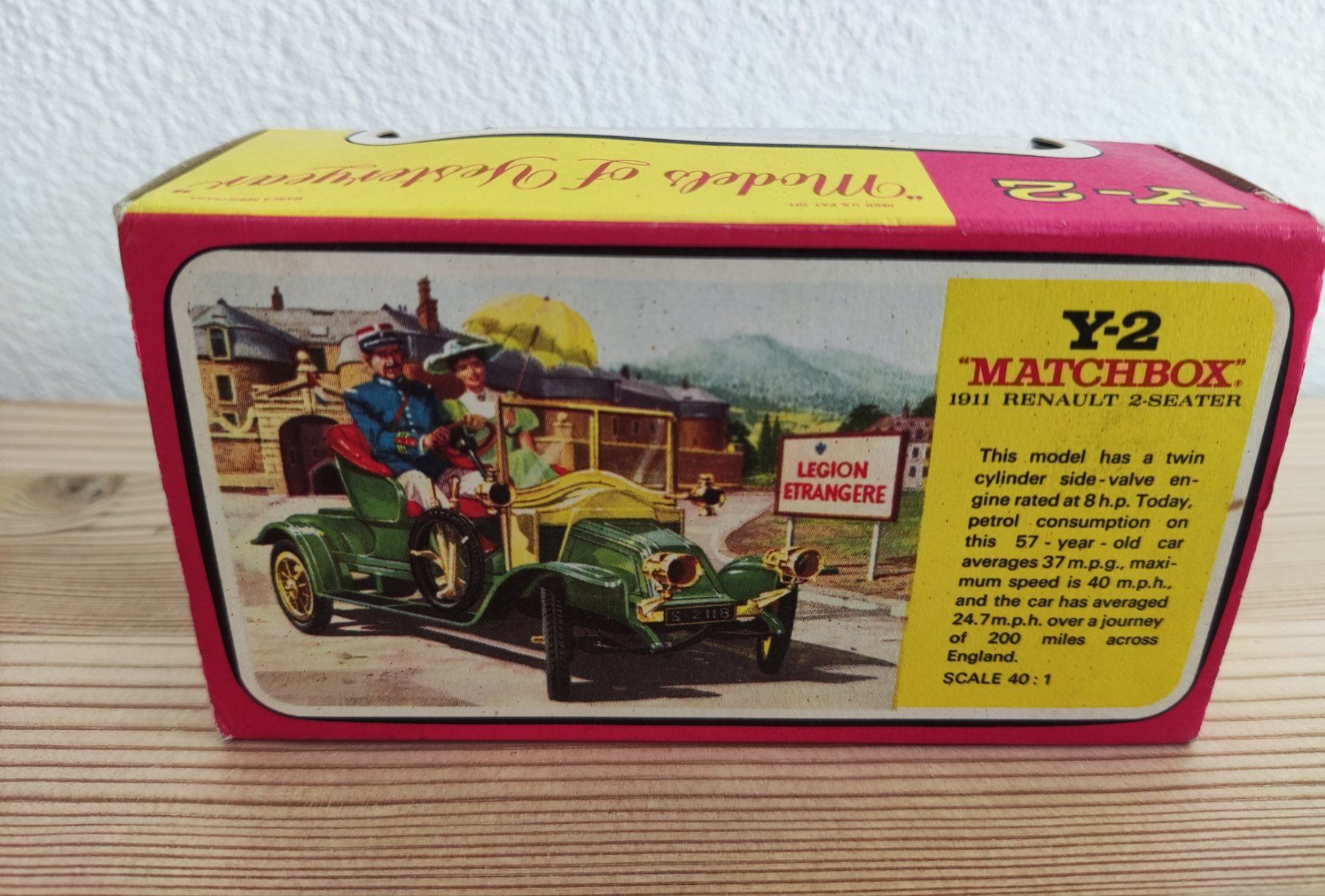 Matchbox Modellini d'auto: Y-2 MATCHBOX 1911 RENAULT – Usato da Chur venduto da Nisami 2