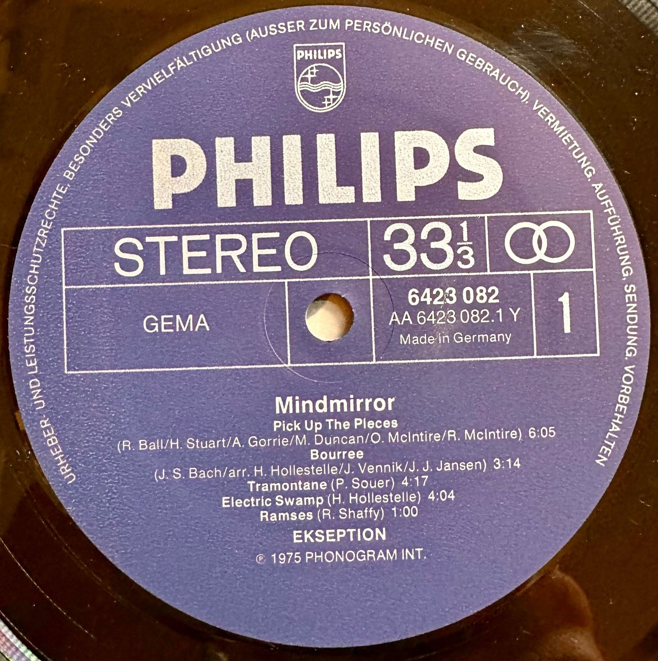 Dischi in vinile: Ekseption - Mindmirror // LP: VG+; Sleeve: VG+ – Usato da Zürich venduto da saltbee 2