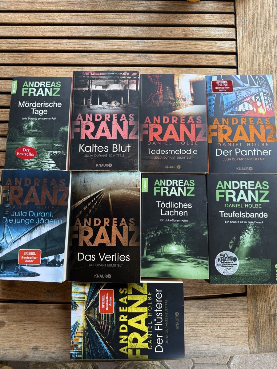 Bücher: Andreas Franz Bücher – Gebraucht aus Muhen von marc1995