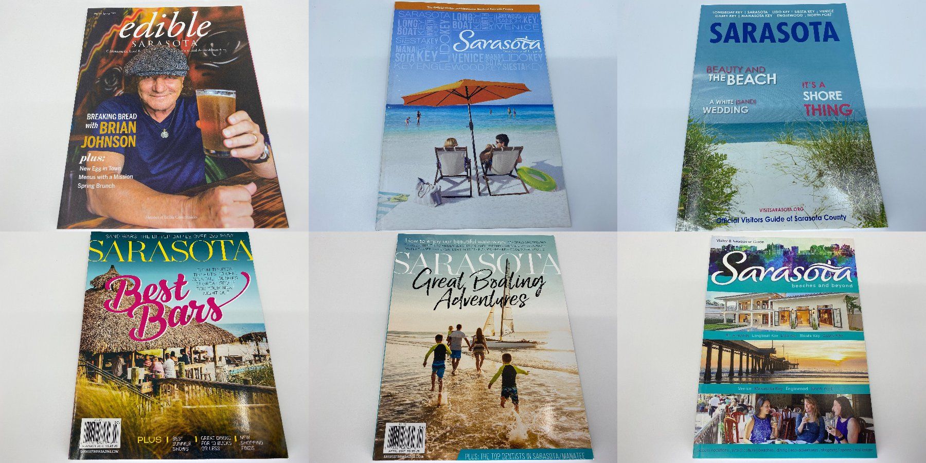 Riviste & Magazine: 6 Magazine über Sarasota Florida – Usato da Langwiesen venduto da Restposten-24