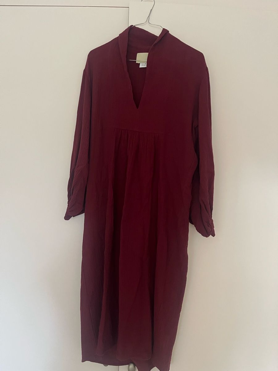 Vestiti: Elegantes Maxikleid, weinrot, Grösse M – Nuovo (secondo la descrizione) da Erlenbach ZH venduto da mar_d6qn 3