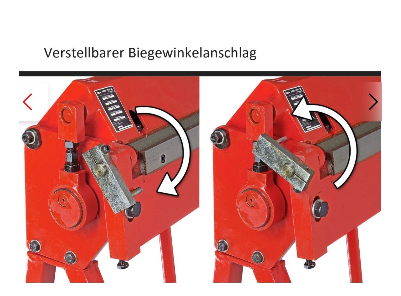 Tutte le macchine: Dema Schwenkbiegemaschine 1060 mm – Nuovo e nell'imballaggio originale da Amriswil venduto da JaJa-Express 4