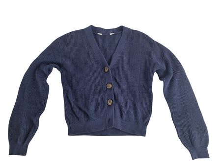 Strickjacke Dunkelblau