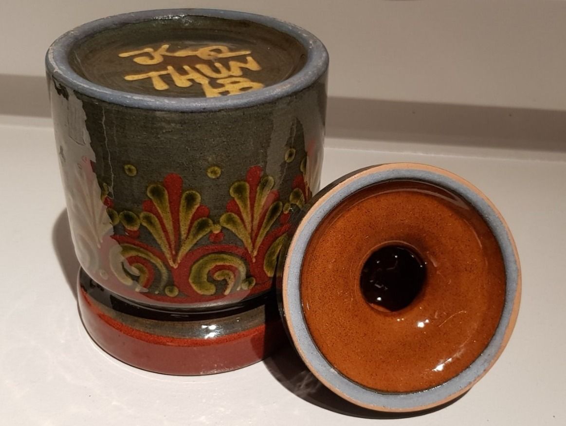 Sucriers: Keramikdose mit Deckel Handmade – D'occasion à Buus par Borki07 4