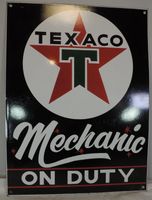 USA TEXACO Emaille Schild, Sammlerstück
