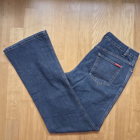 Vintage Teddy's Flared Jeans M, Y2K Bootcut