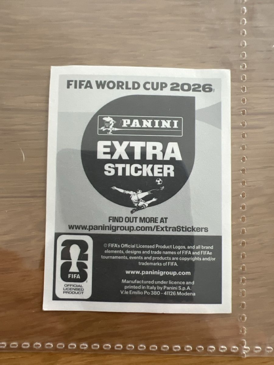 Panini Carte collezionabili: Luka Modrić Extra Sticker – Nuovo (secondo la descrizione) da Männedorf venduto da Christimm79 1