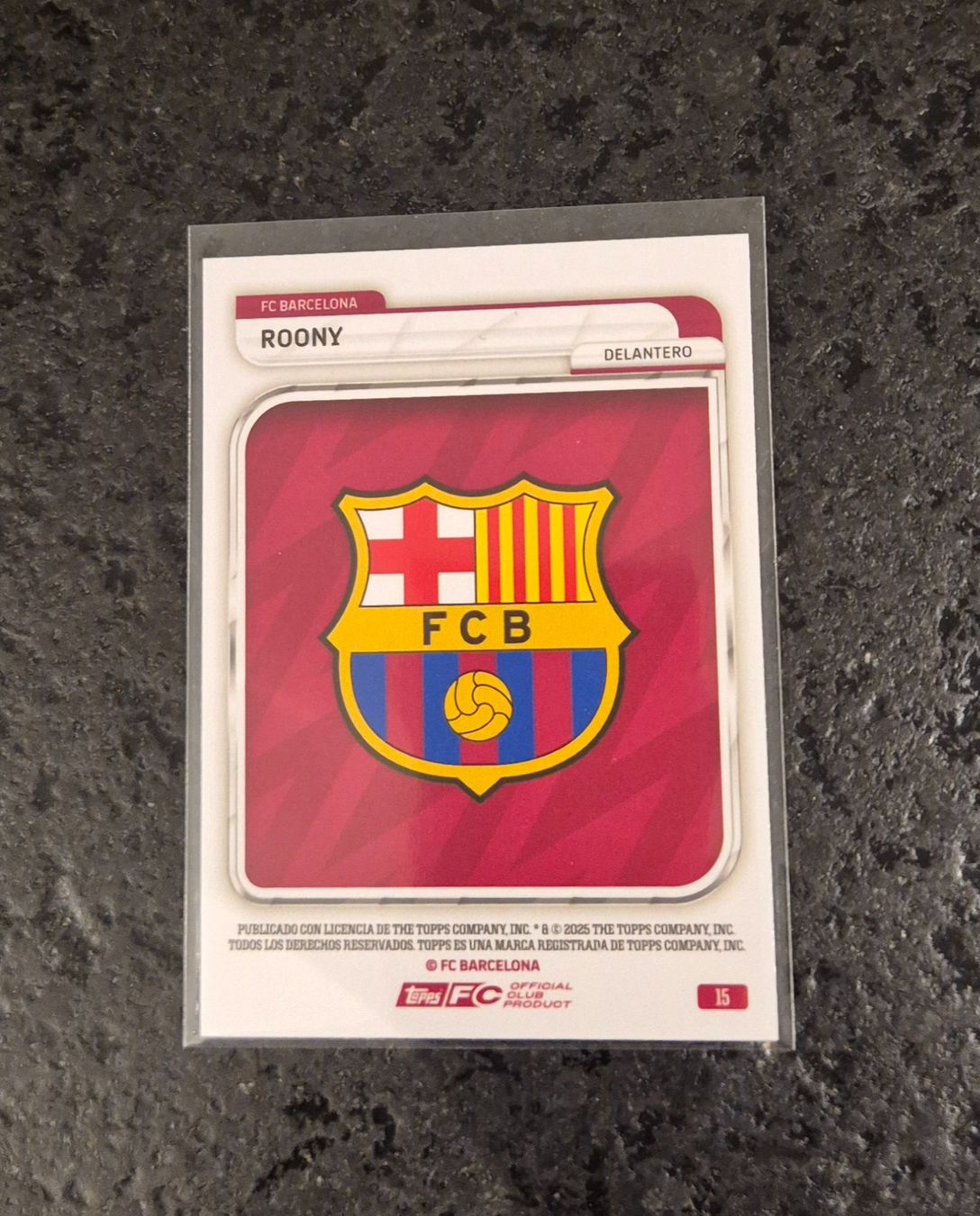Topps Carte collezionabili: Roony Bardghji /50 - Barcelona - Topps – Nuovo (secondo la descrizione) da Burg AG venduto da Danoe 1