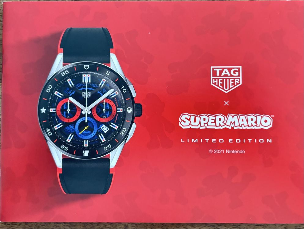 Calibre 16 Tag Heuer Super Mario Uhr Tag Heuer Connected Super