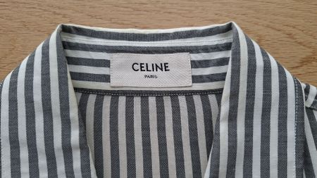 Céline Triomphe Bluse gestreift Grösse 36 - 40, oversized