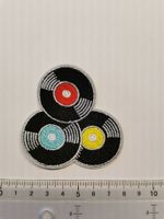 Schallplatten / Vinyl - Aufnäher (neu)