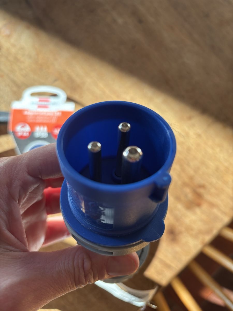 Kabel: Adapterleitung CEE Stecker 230V/16A Camping – Neu und originalverpackt aus Fidaz von Spb24881 1