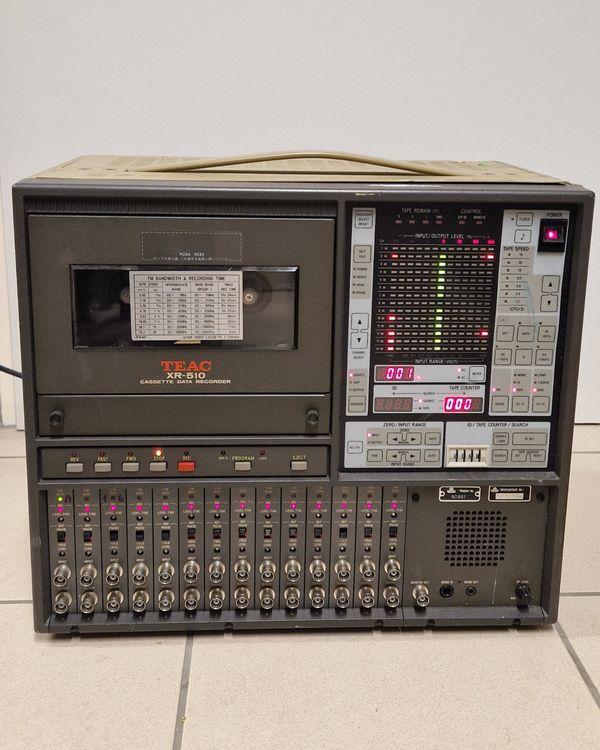 TEAC XR510 CASSETTE DATA RECORDER, KASSETTEN DATEN RECORDER Kaufen
