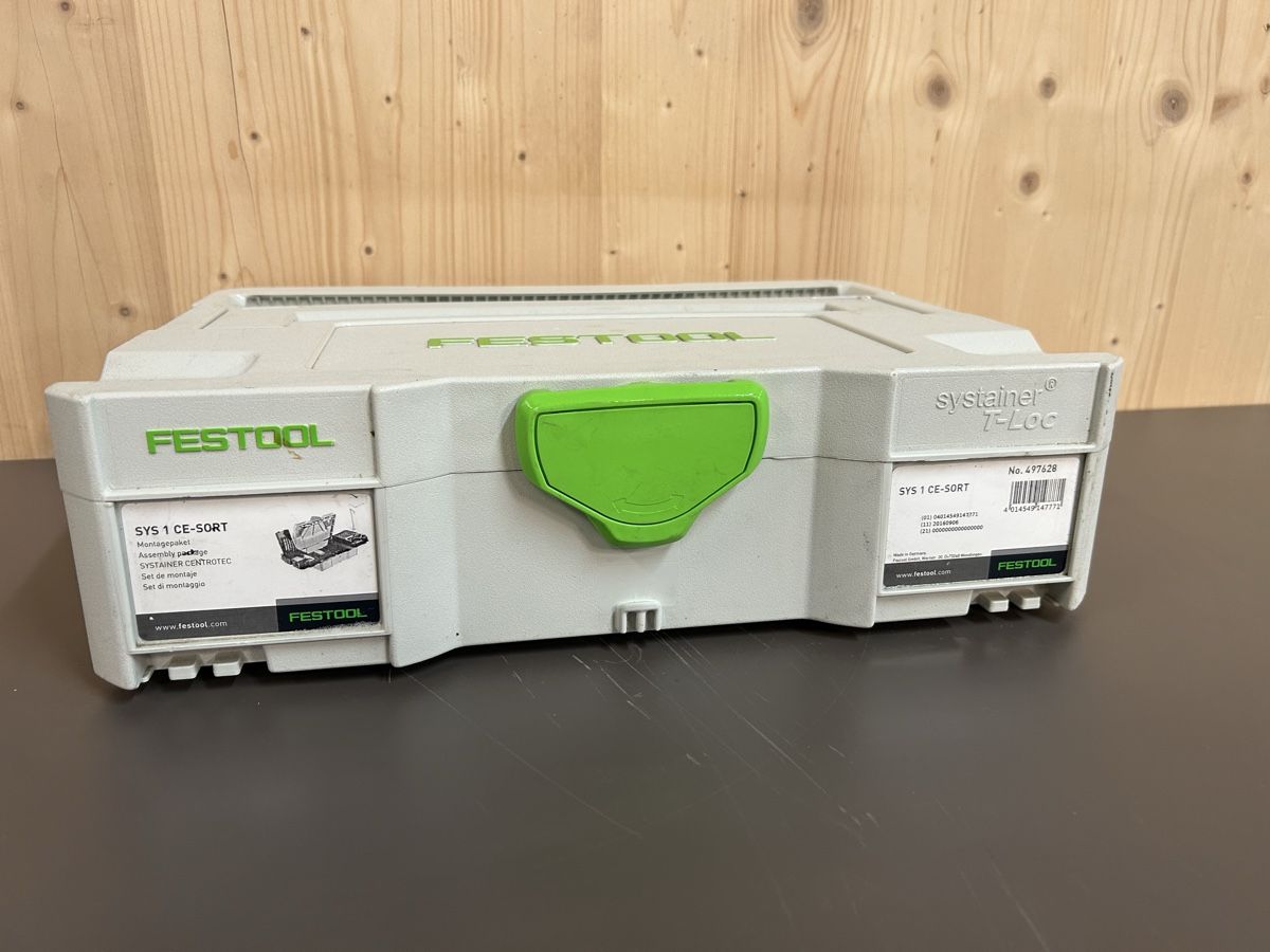 Festool Alle Maschinen: Festool Montagepaket / SYS 1 CE Sort / Systainer Centrotec – Gebraucht aus Elgg von  1