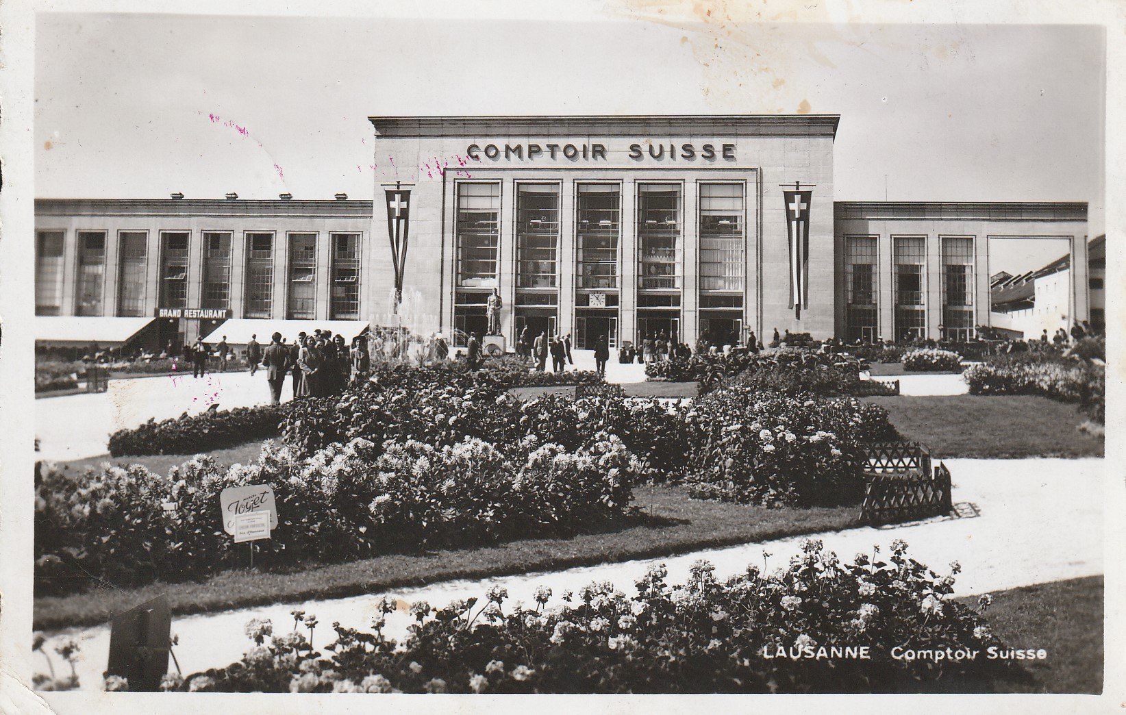 Cartoline postali: AK Lausanne gel. 20.9.1944 – Usato da Fribourg venduto da schnalla92