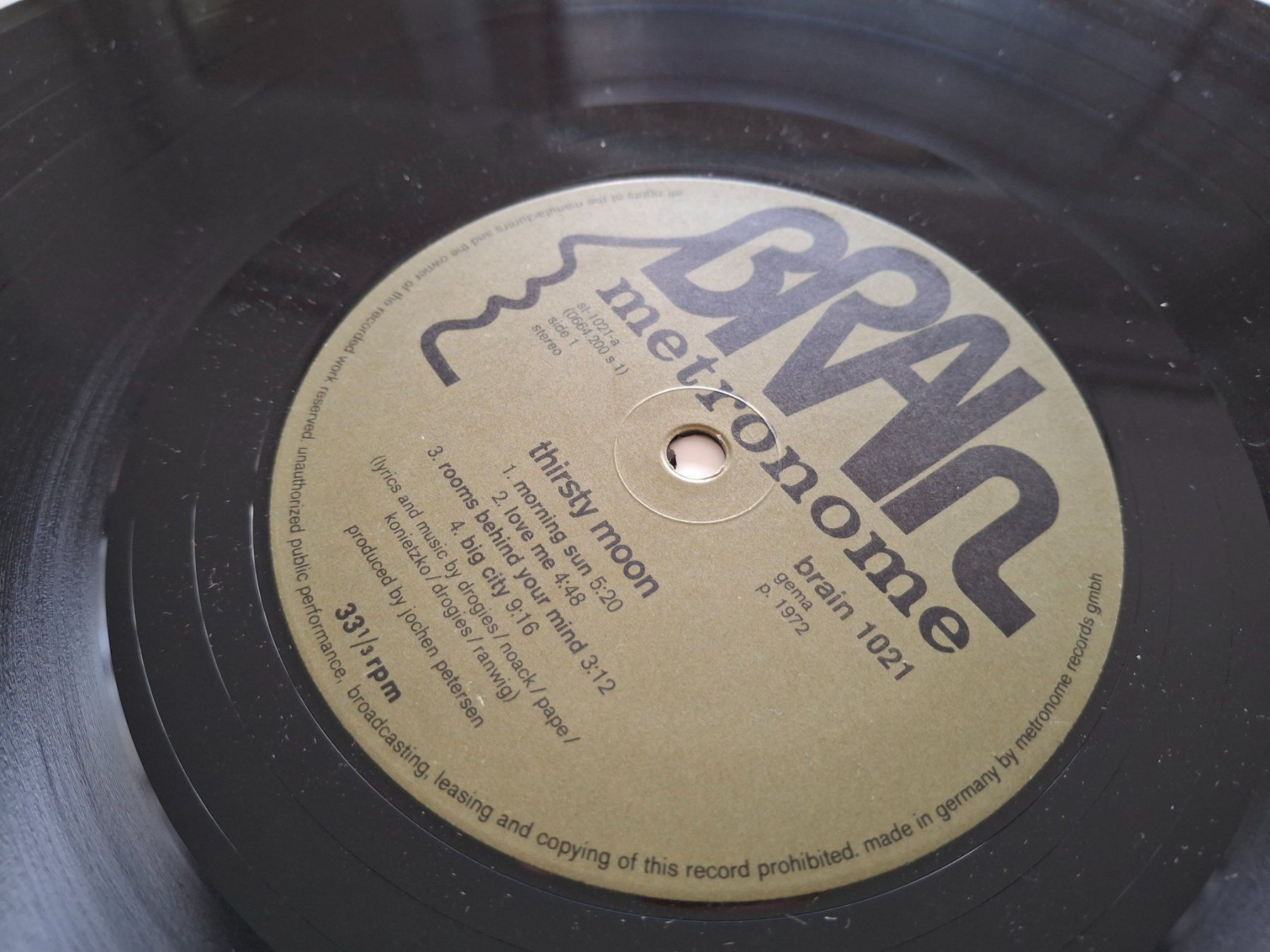Dischi in vinile: 33 Tours Thirsty Moon – Usato da Morges venduto da ProfesseurJones 7