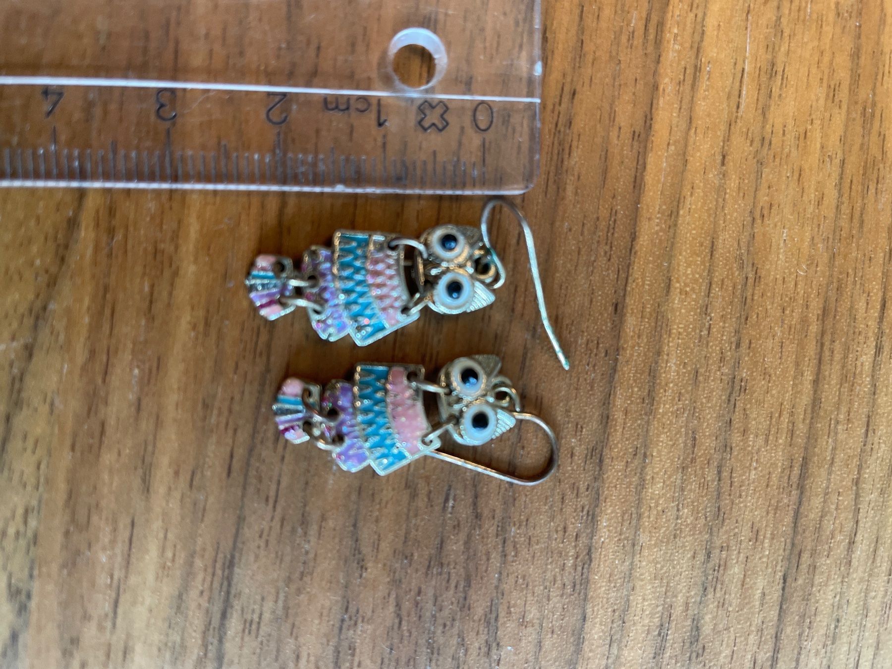 Orecchini pendenti & Orecchini a lobo: Modeschmuck Eulen Ohrringe – Usato da Forch venduto da Strawberry_JvN