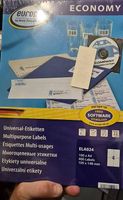 10 Packungen Universal-Etiketten ELA024 100xA4 400 Etiketten