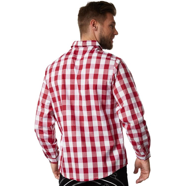 Costumi: Männer Trachtenhemd rot weiß Größe XL – Nuovo (secondo la descrizione) da Murten venduto da Roland.Kemmer.AG 3