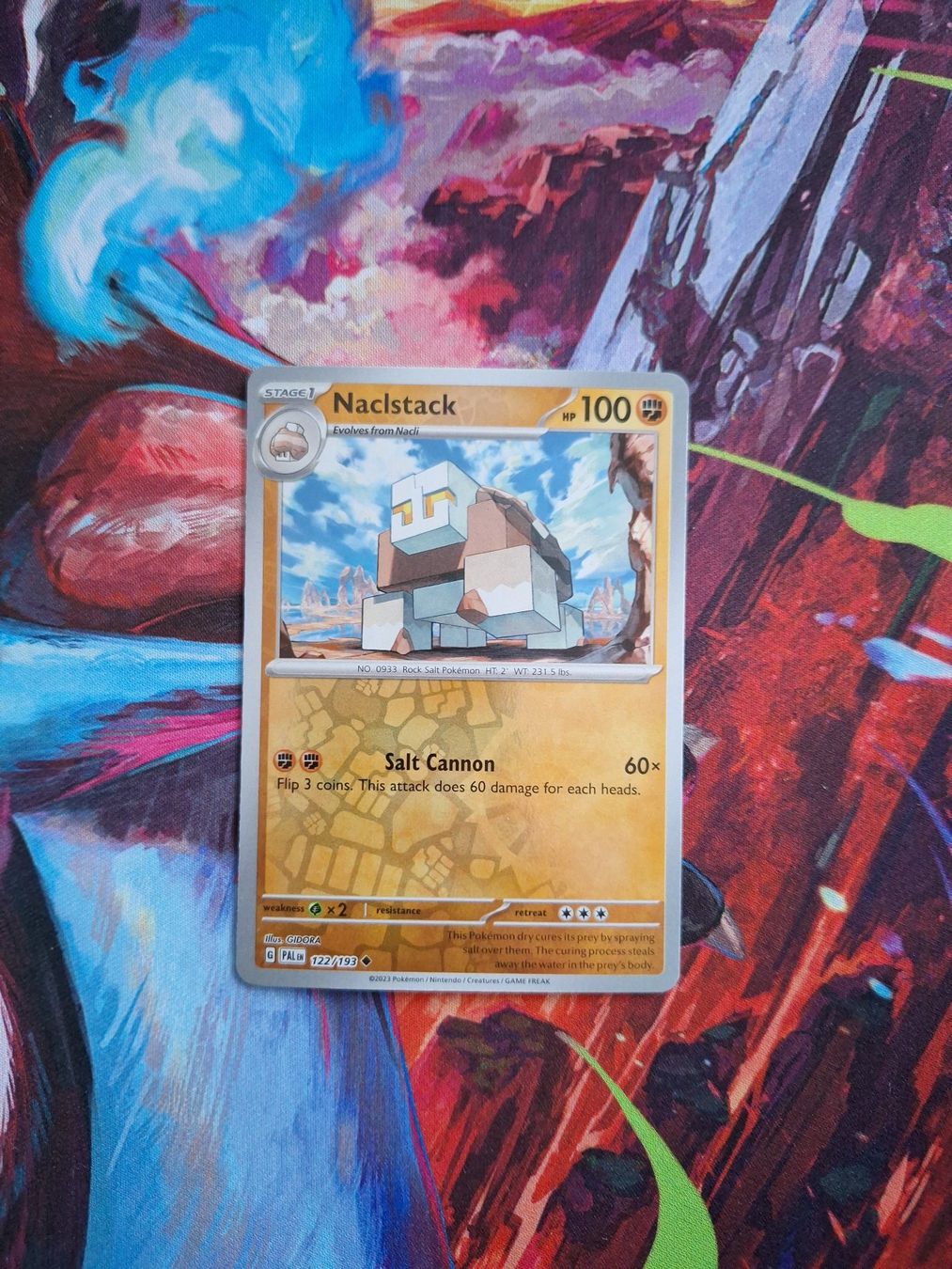 Pokémon Carte collezionabili: Naclstack - Reverse Holo - Pokemon Paldea Evolved – Usato da Altstätten SG venduto da GGsGameshop