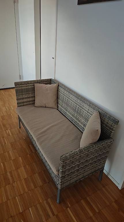 Sofas: Rattan-Lounge-Sofa – D'occasion à Solothurn par bor_k2fm