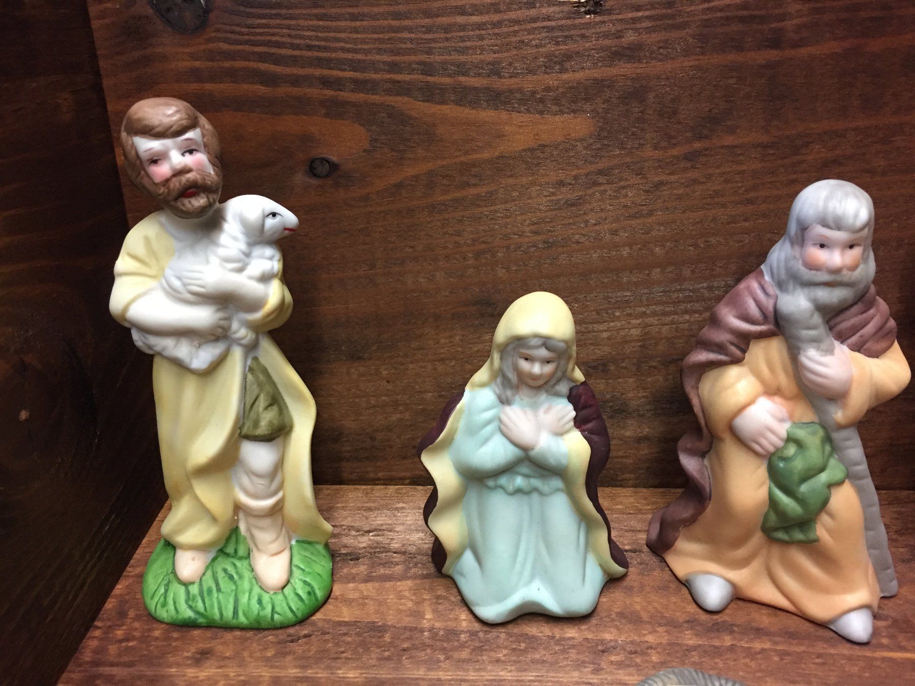 Statuette: 10 Vintage Krippenfigur – Usato da Schaffhausen venduto da vintageville 3