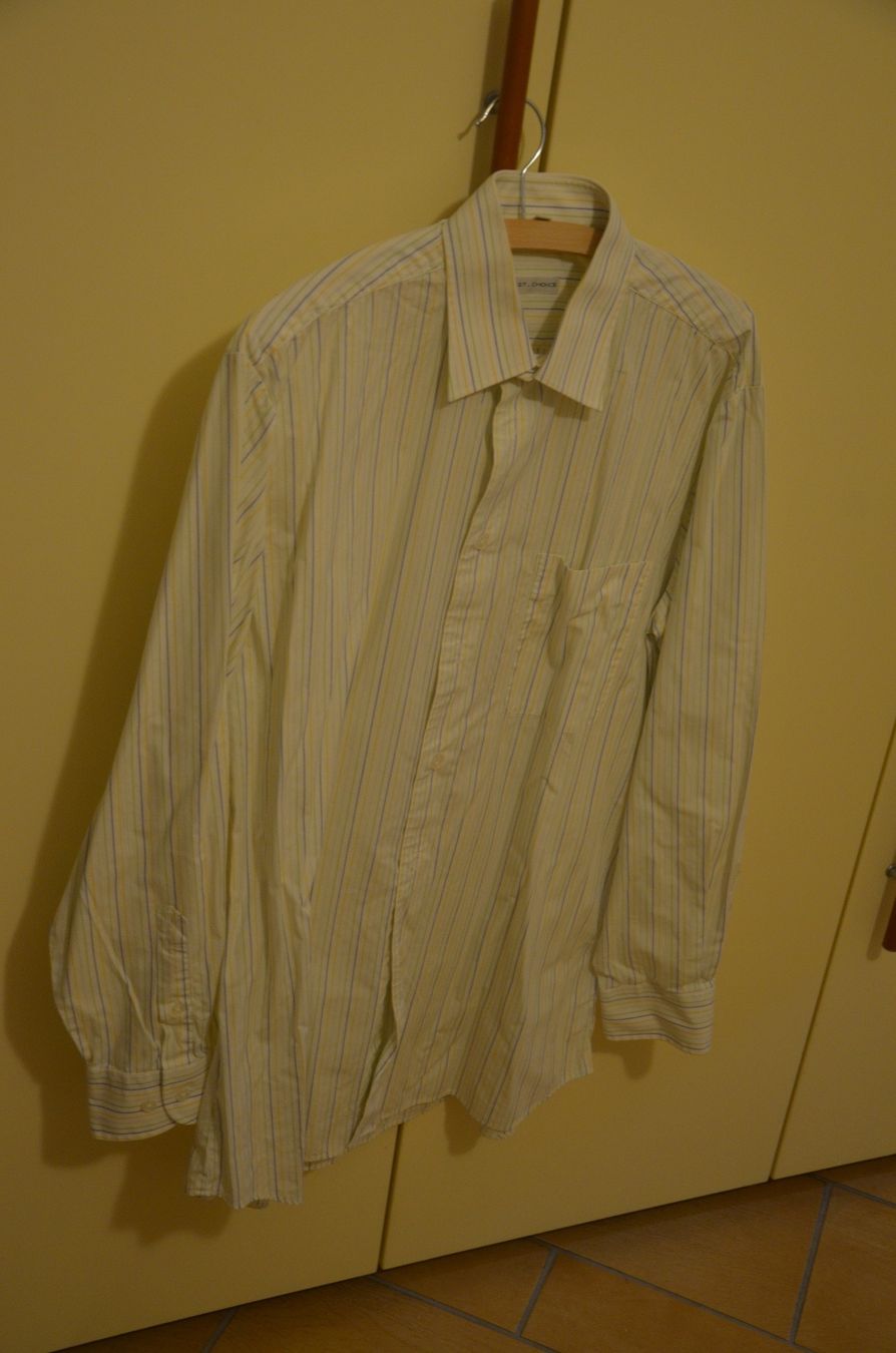 Camicie: TAILLE L - TAILLE 41-42  HEMD BAUMWOLLE – Usato da Chiasso venduto da Dolly015