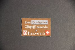 Schweiz 1942 - zum Durchhalten Altstoffe sammeln**