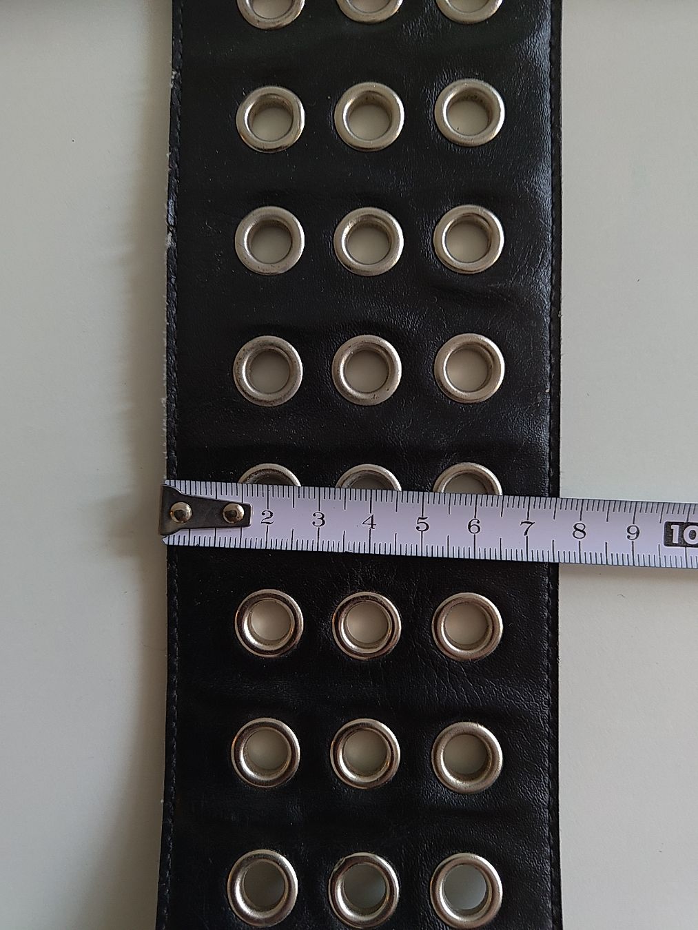 Cinture: Echtledergurt mit Rundnieten 112cm – Nuovo (secondo la descrizione) da Raron venduto da hochheiliger 3