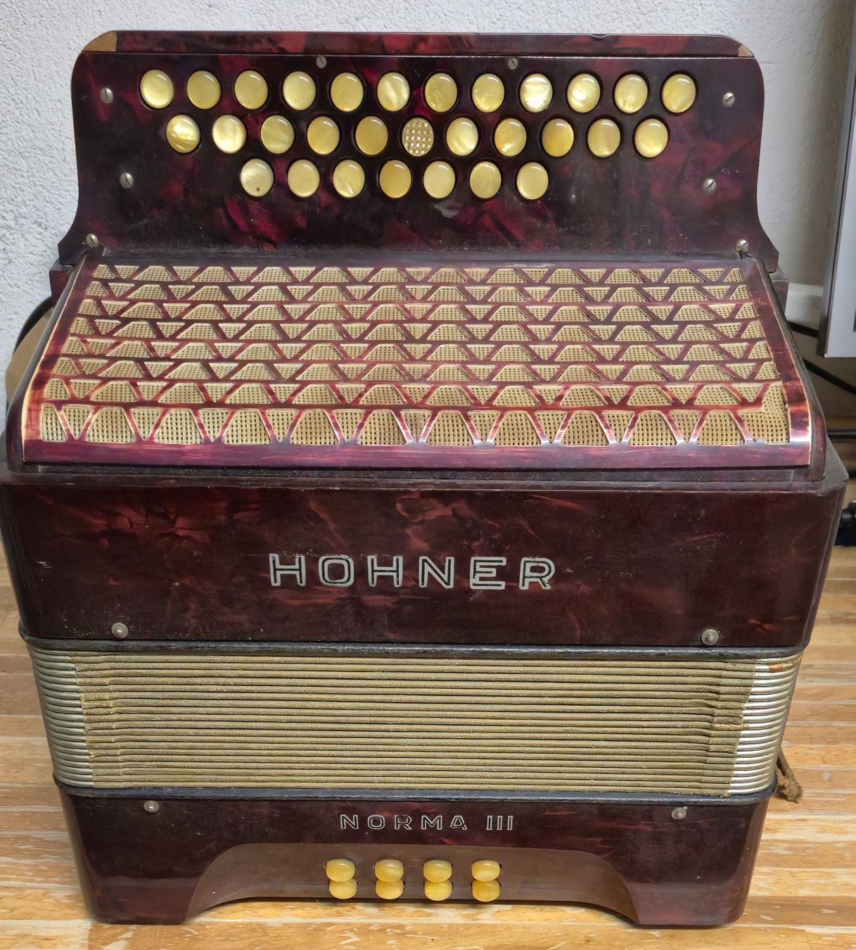 Hohner Musikinstrumente: Akkordeon-Accordéon HOHNER NORMA III – Gebraucht aus Massongex von Lavorp 1