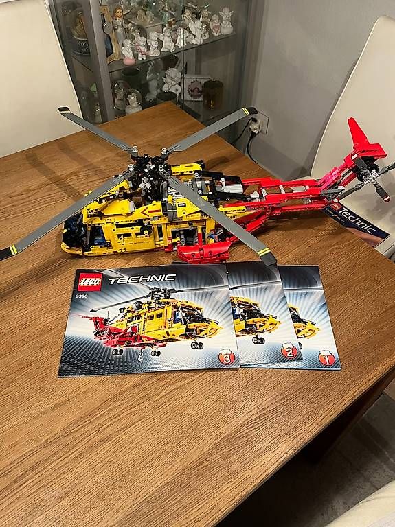 Lego Kit di costruzioni: Grosser Helikopter 9396 mit Motor – Usato da Olten venduto da Einwegparadies 4