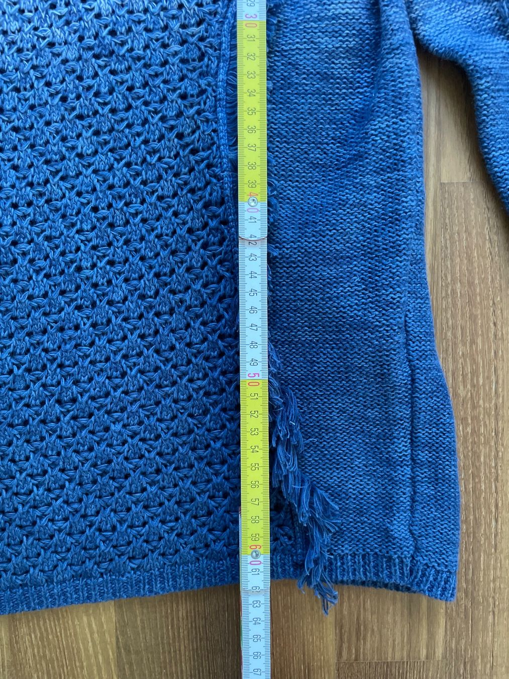 Maje Maglioni & Felpe: Damen Pullover Maje blau gestrickt Grösse 3 – Usato da Buchs SG venduto da VintageHomeCH 4