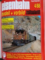 Eisenbahn Zeitschrift modell + vorbild, 4/88 Aug./Sept.