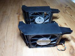Delta Fan PFR0912DHE 12V 3.20A 9038 9CM4 PWM violent fan x2
