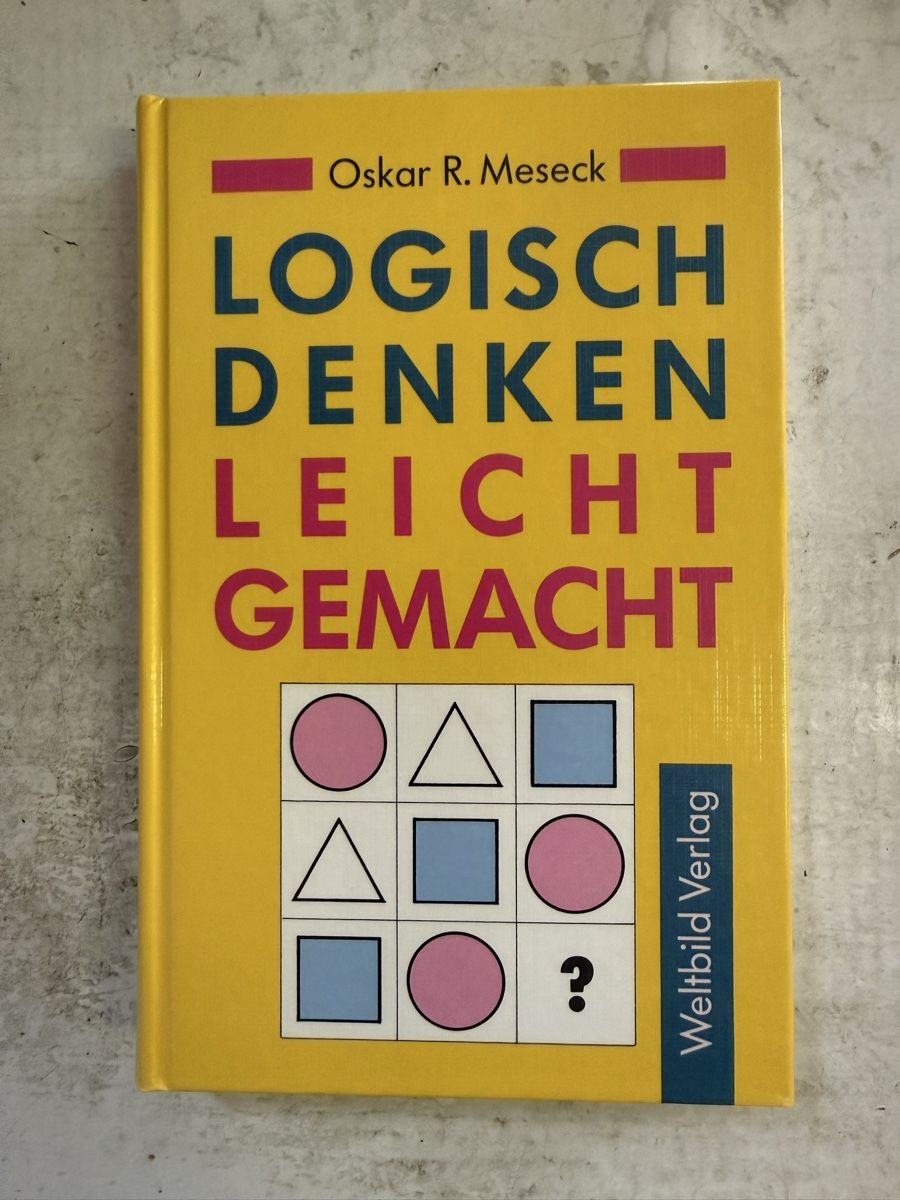 Libri: Logisch denken leicht gemacht – Usato da Dietikon venduto da Buchantiqdietikon