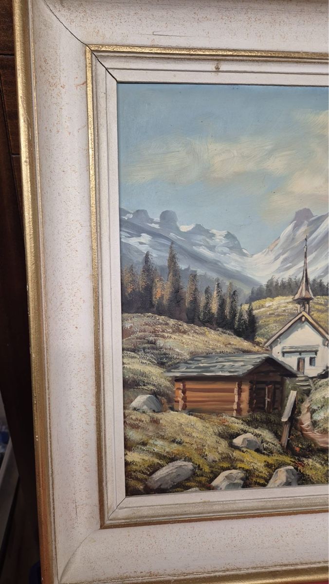 Dipinti: Bild Lötschental von Arnold – Usato da Wohlen b. Bern venduto da Beppe99 1