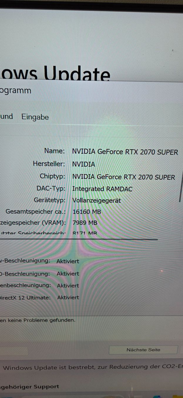 Nvidia Cartes graphiques: Nvidia Geforce RTX 2070 Super 8GB Vram – D'occasion à Zihlschlacht par vogelgrip 7