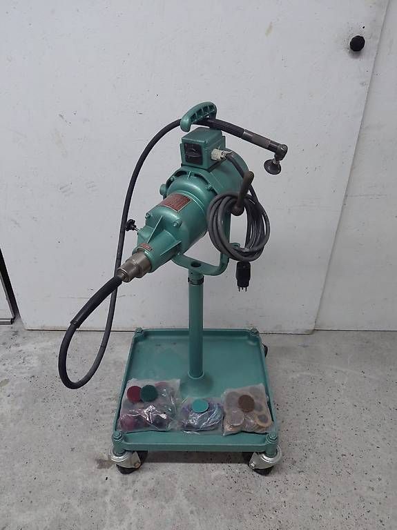 Machine de polissage / meulage SUHNER Rotoféra, sur pied (D'occasion) à ...