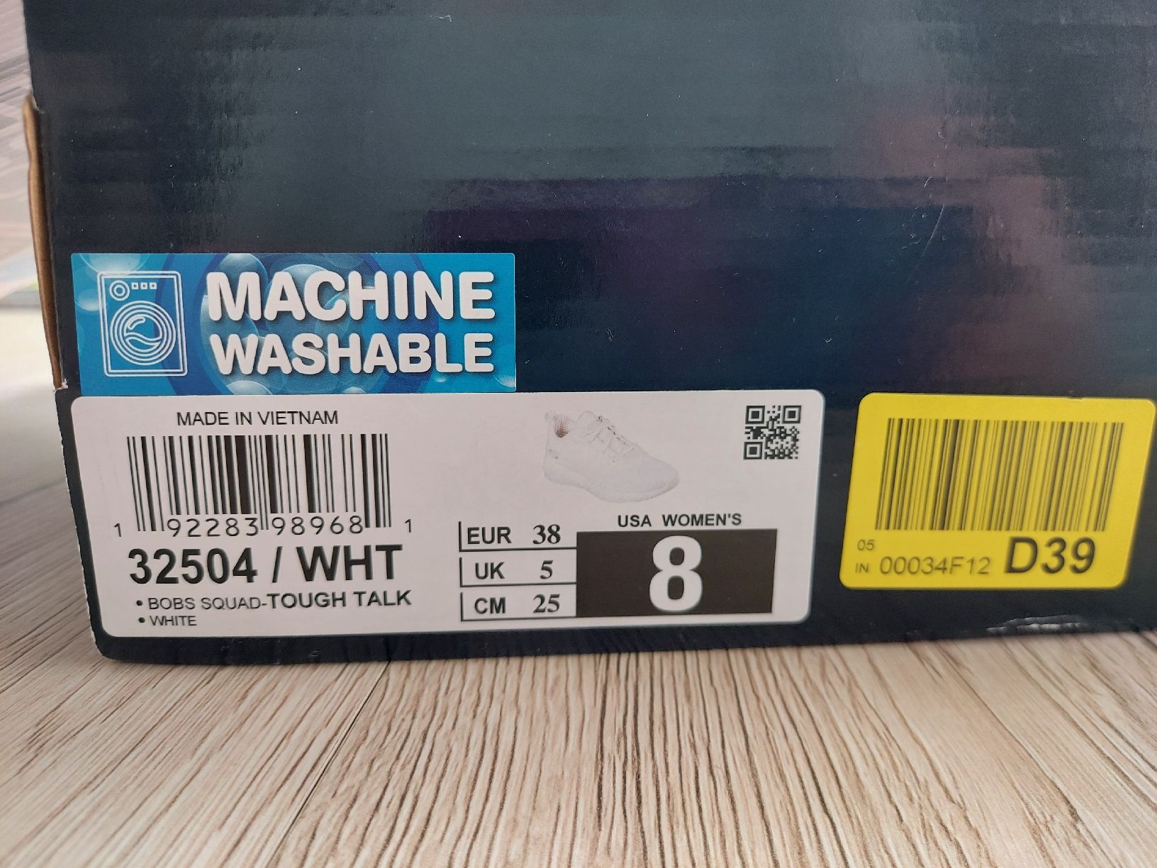 Skechers Scarpe da donna: Skechers BOBS SQUAD - Sneaker low - white Grösse 38 – Nuovo e nell'imballaggio originale da Aedermannsdorf venduto da DaniB81 5