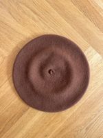Vintage Kangol Beret Damen Braun 100% Schurwolle