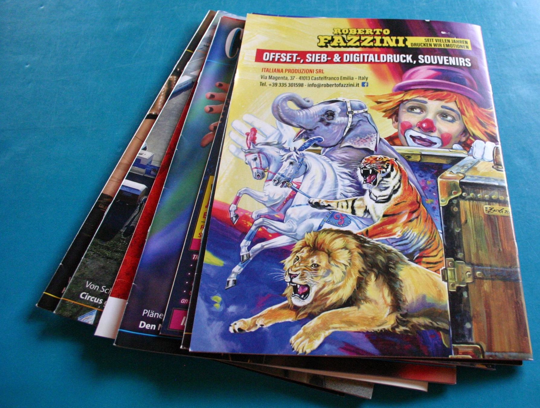Riviste & Magazine: Zirkus Circus  CIRCUSZEITUNG 2021 – Usato da Winkel venduto da franzxaver60 3