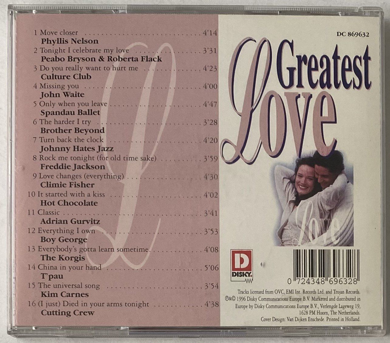 CDs: Greatest Love – Gebraucht aus Flums von Asquillo 1