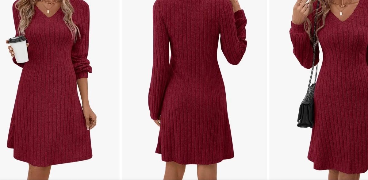 Vestiti: Robe une bordeaux/et une bleue, taille S, comme neuve – Nuovo (secondo la descrizione) da vétroz venduto da valaismann 1