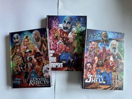 3 Mediabooks OVP - House/Rejects/From Hell - Rob Zombie