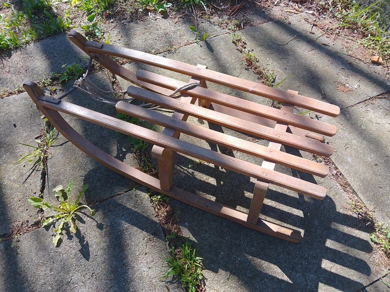 Slitta: Holzschlitten "Davoser" ab 1.- – Usato da Schaffhausen venduto da Icedearth82
