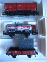 Fleischmann, Wagen-Set, 3 verschiedene Wagen wie auf Fotos