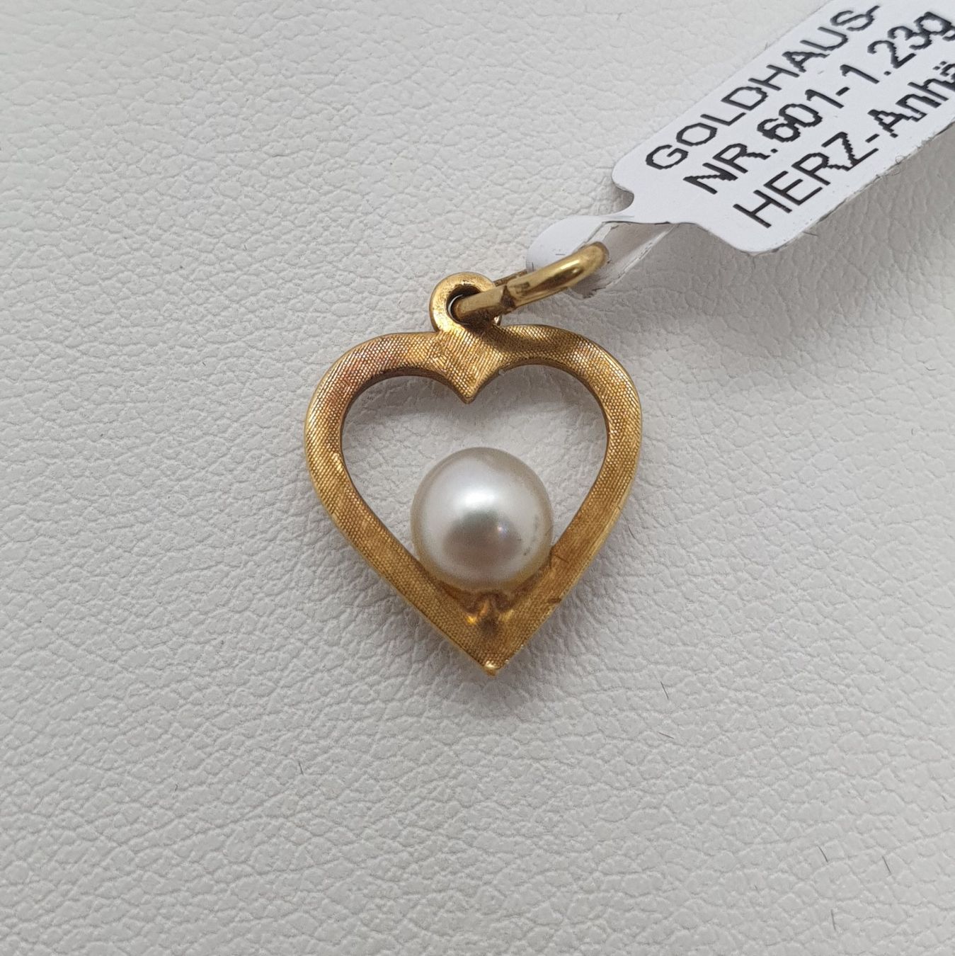 Anhänger: Echt 18K Gold - Herz Anhänger – Gebraucht aus Luzern von Luzern-Goldhaus