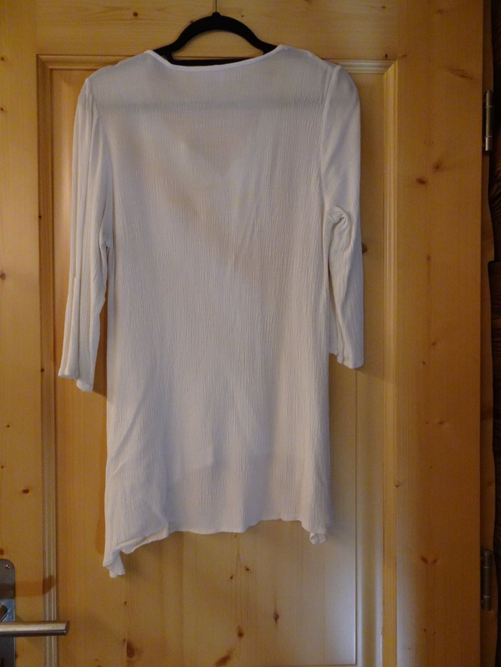Kleider: Weisse Tunika / Strandkleid von CANDA Gr. XS/34- 260361 – Gebraucht aus Küssnacht am Rigi von Good4Deckeli 1