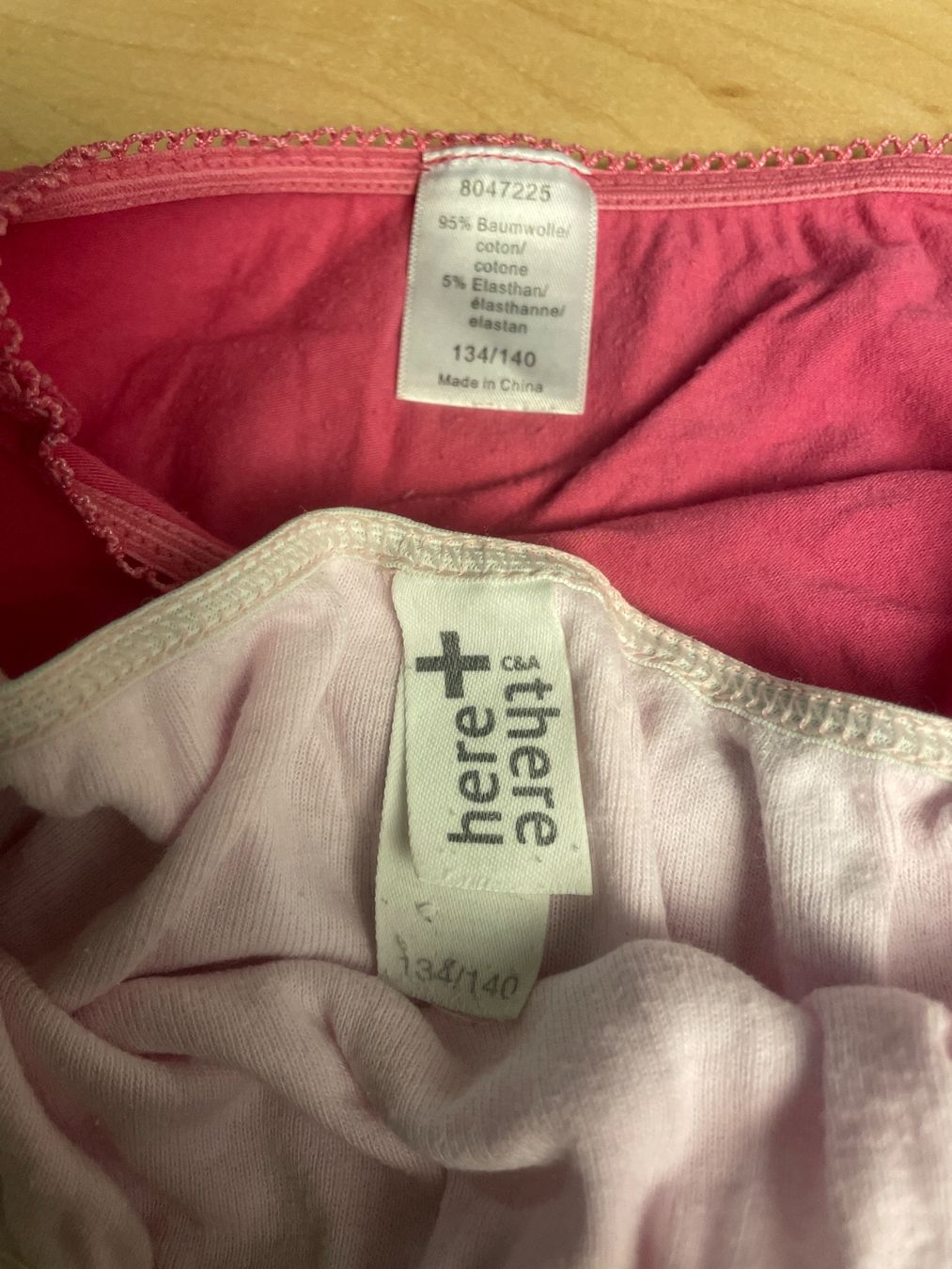 Unterwäsche: 6er Pack Mädchen Slips, Gr. 134/140 – Gebraucht aus Obergerlafingen von cabo4 1