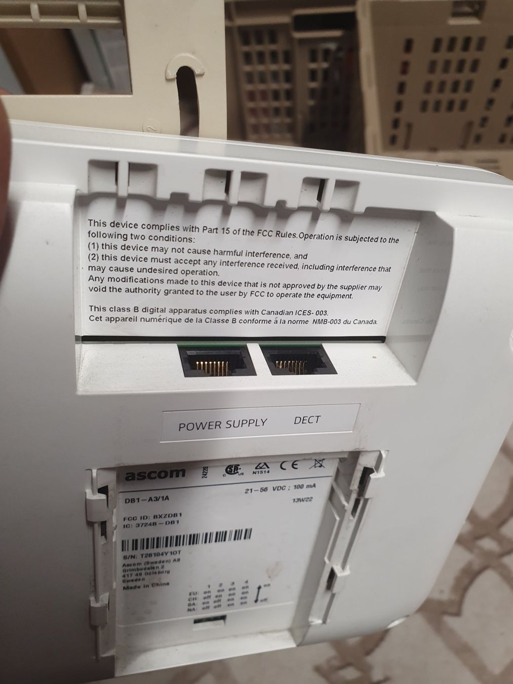 Modems & Router: Ascom DB1-A3/1C IP-DECT Basisstation – Gebraucht aus Zürich von eymen20 3